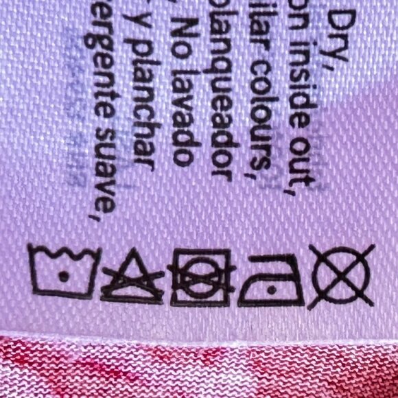 Lascana x VENUS Tiered Maxi Dress Pink and Red Abstract Stretch V Neck Size Med - Picture 12 of 12